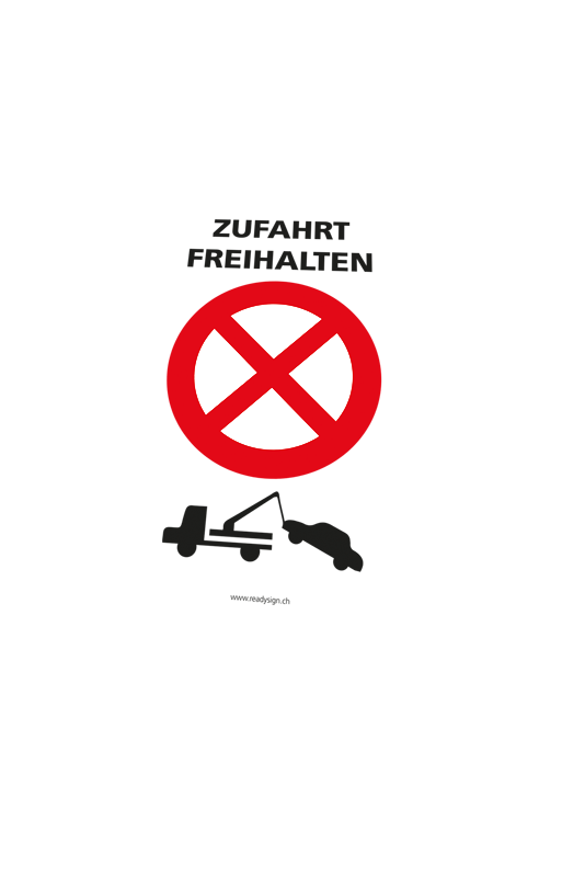 Zufahrt freihalten